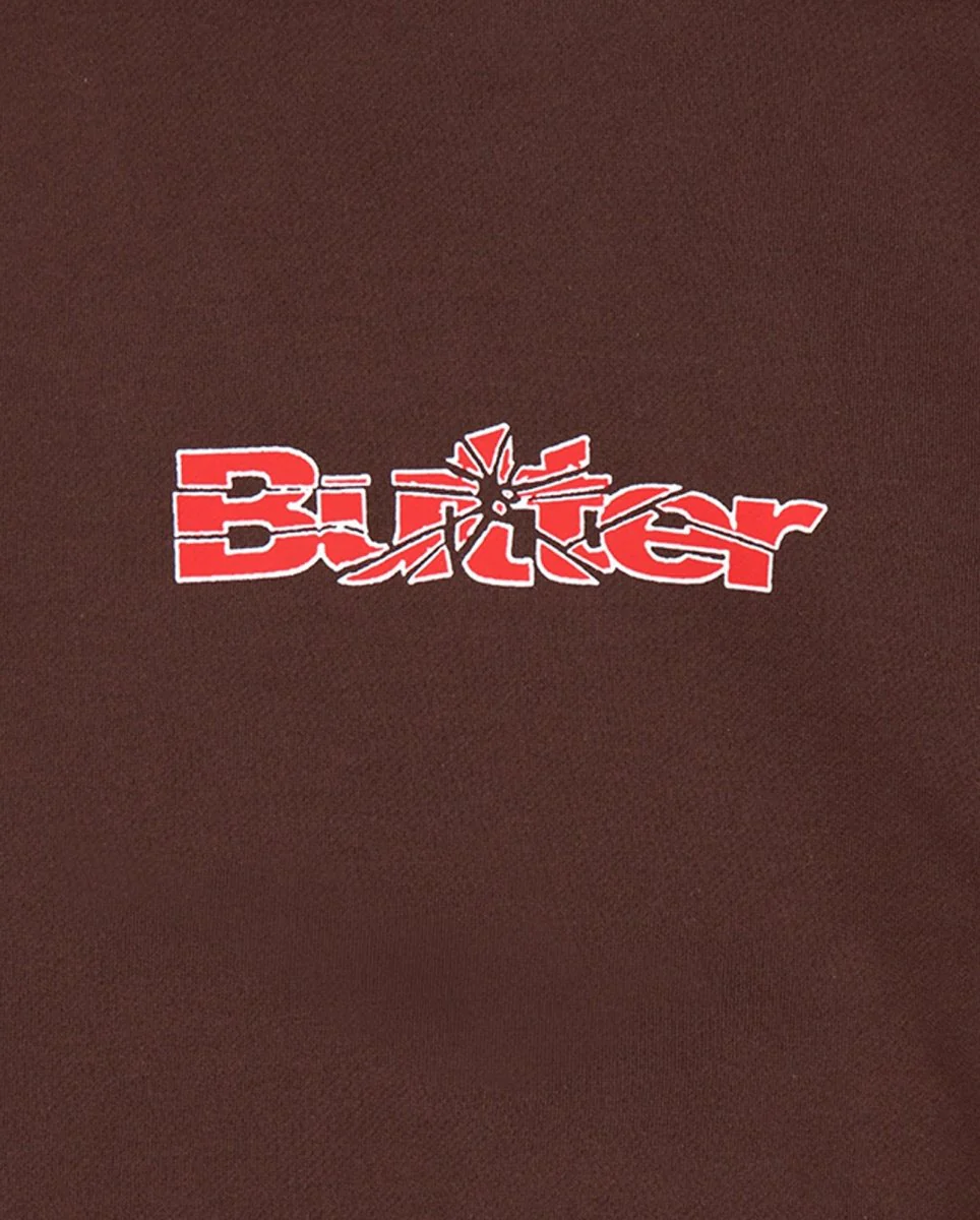 Sudadera Butter Goods Smashed Logo Marrón Unisex - Image 6