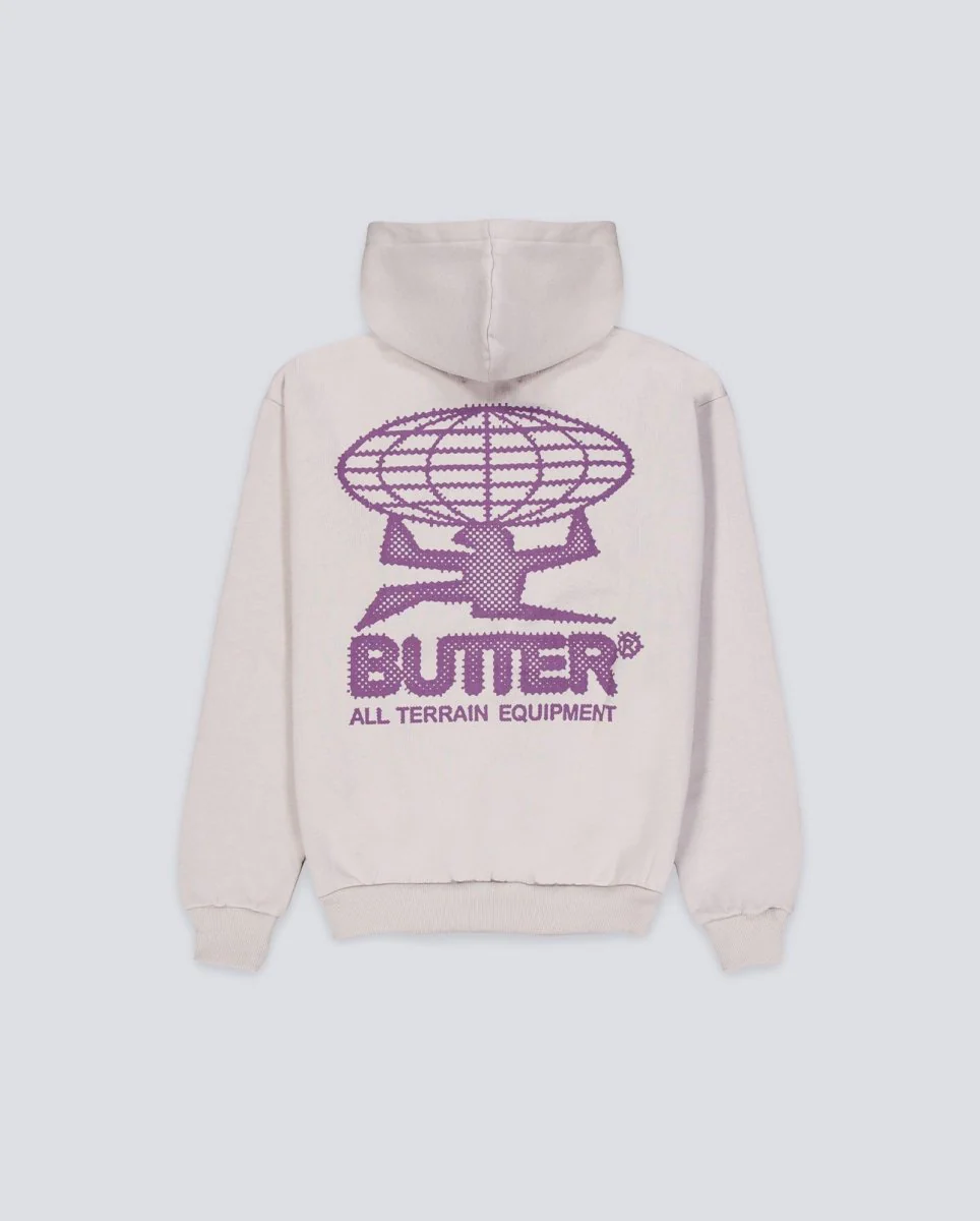 Sudadera Butter Goods Terrain Gris Unisex - Image 3