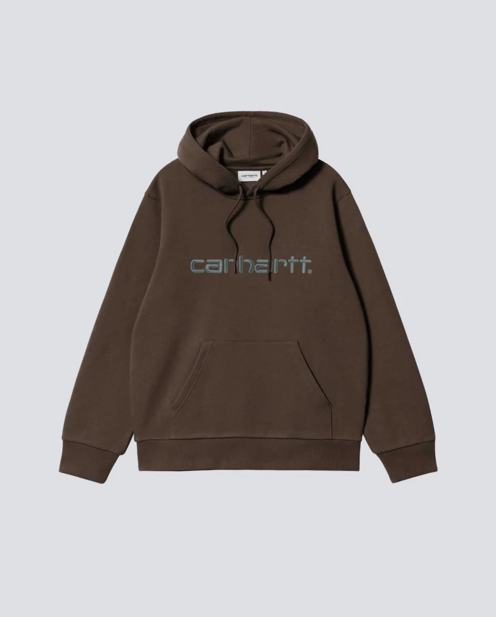 Sudadera Carhartt WIP Con Capucha Marrón Hombre
