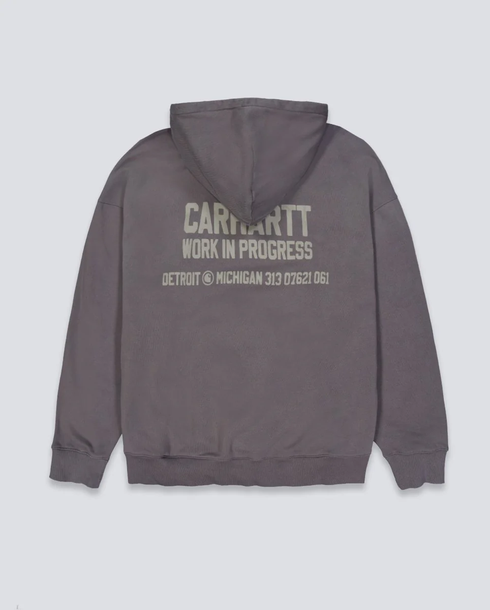 Sudadera Carhartt WIP Distance Gris Unisex - Image 2