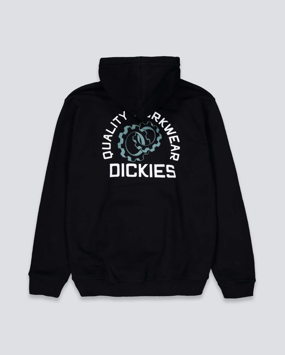 Sudadera con Capucha Dickies Payson Negro Unisex - Image 3