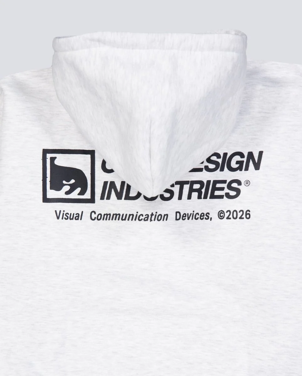 Sudadera con Capucha Obey Design Industries Gris Unisex - Image 6