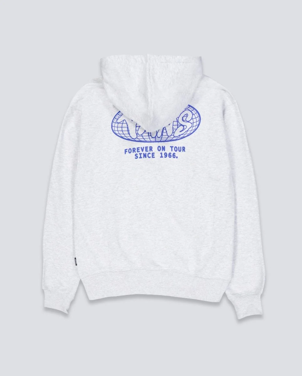 Sudadera con Capucha Vans World Tour Loose Gris Unisex - Image 3