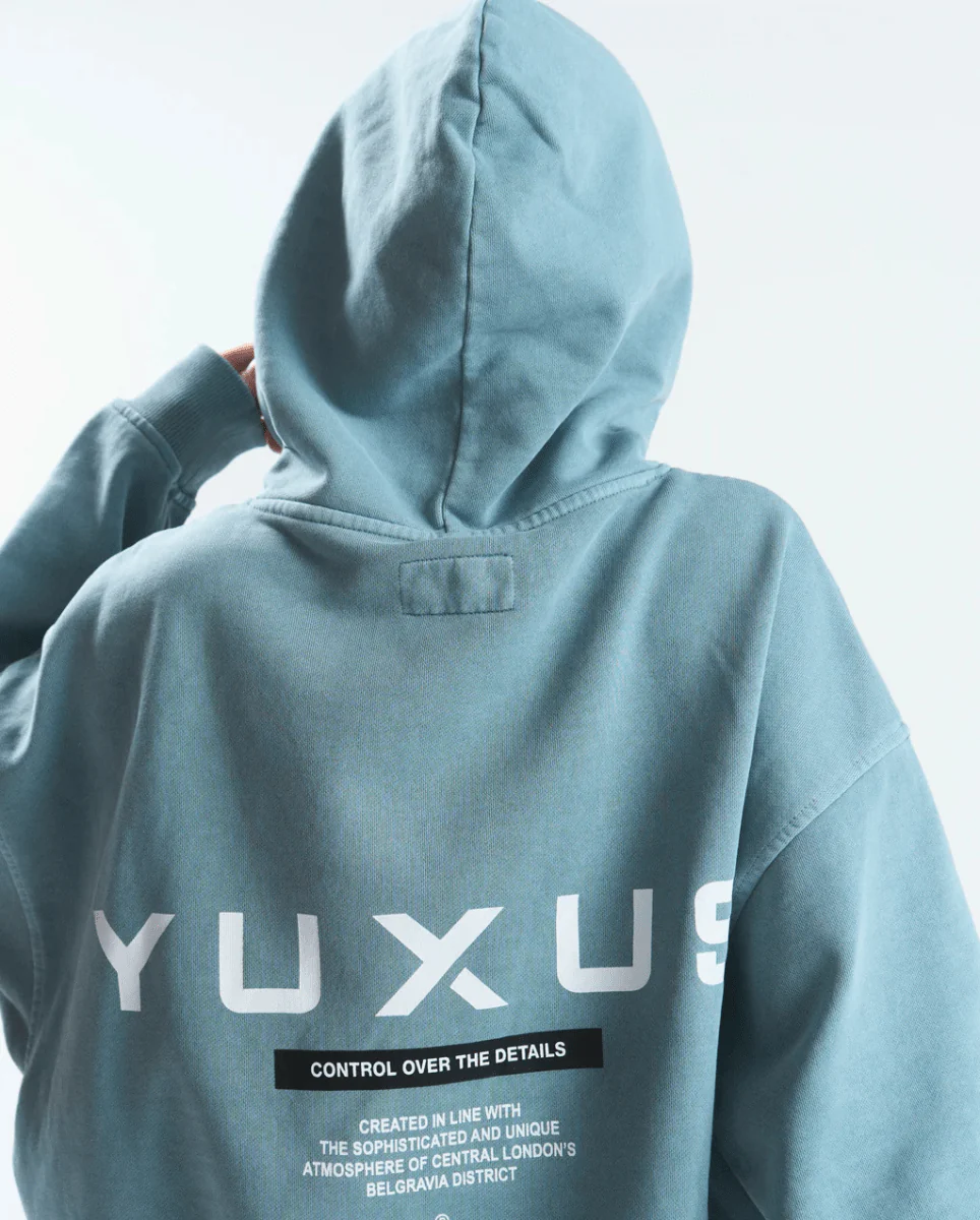 Sudadera con Capucha Yuxus Belgrave Azul Unisex - Image 6