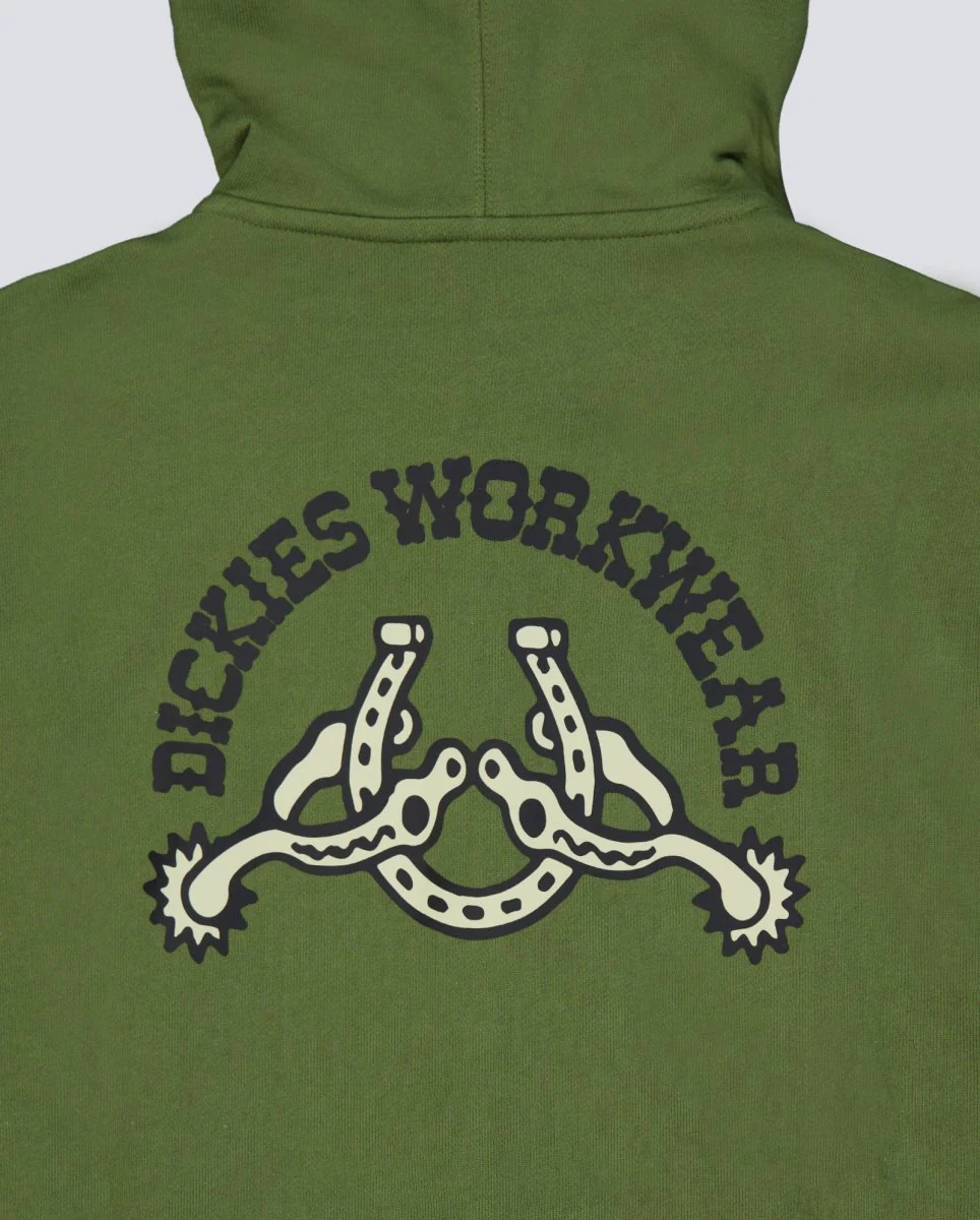 Sudadera Dickies Bettsville Verde Hombre DK0A885IK721 - Image 6