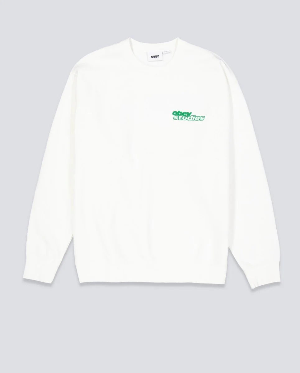 Sudadera Obey Tonic Blanco Unisex