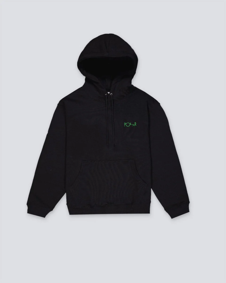 Sudadera Polar Skate Co Fill Logo Ourselves Collage Negro Unisex
