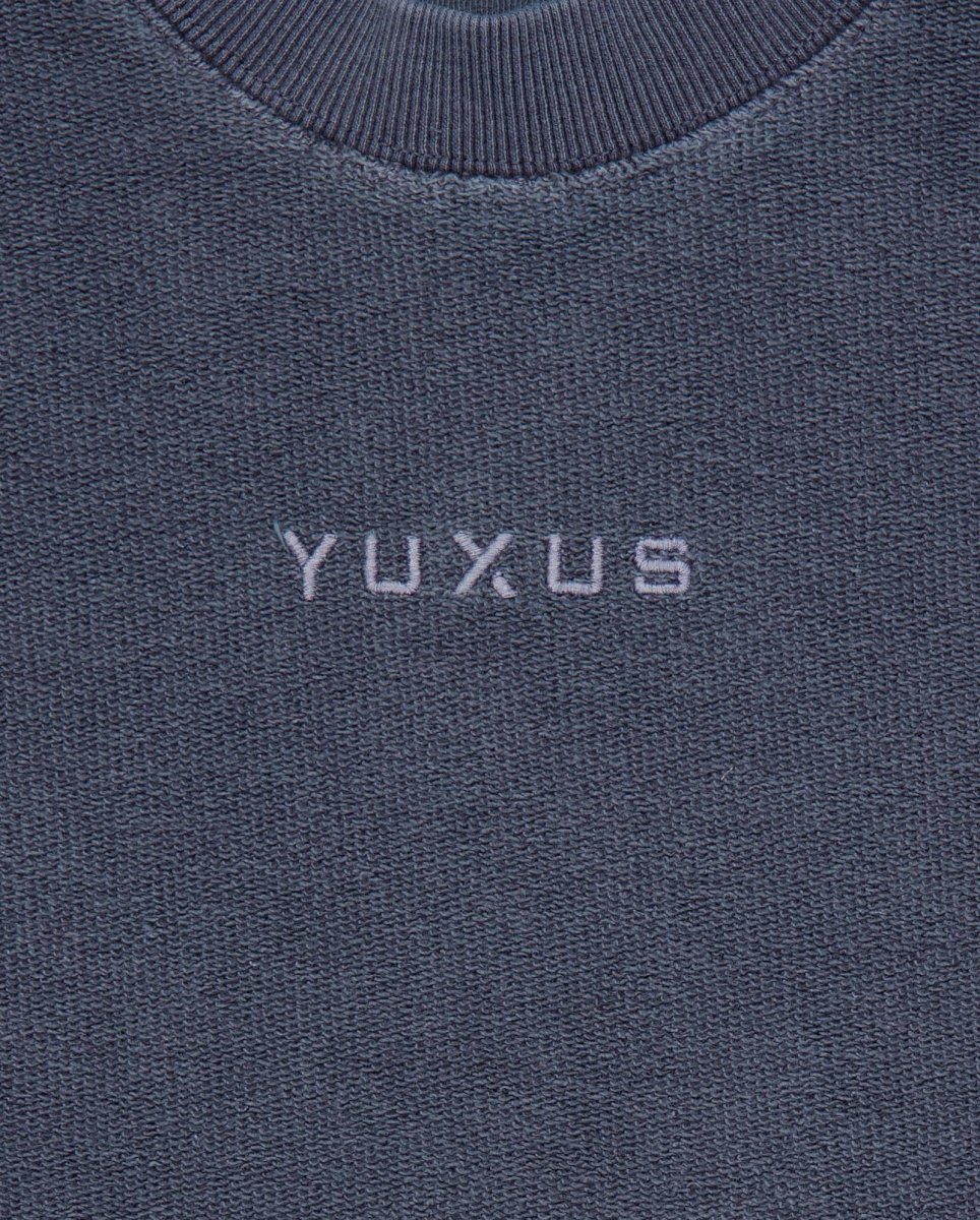 Sudadera Yuxus Cronos Reverse Azul Unisex - Image 2