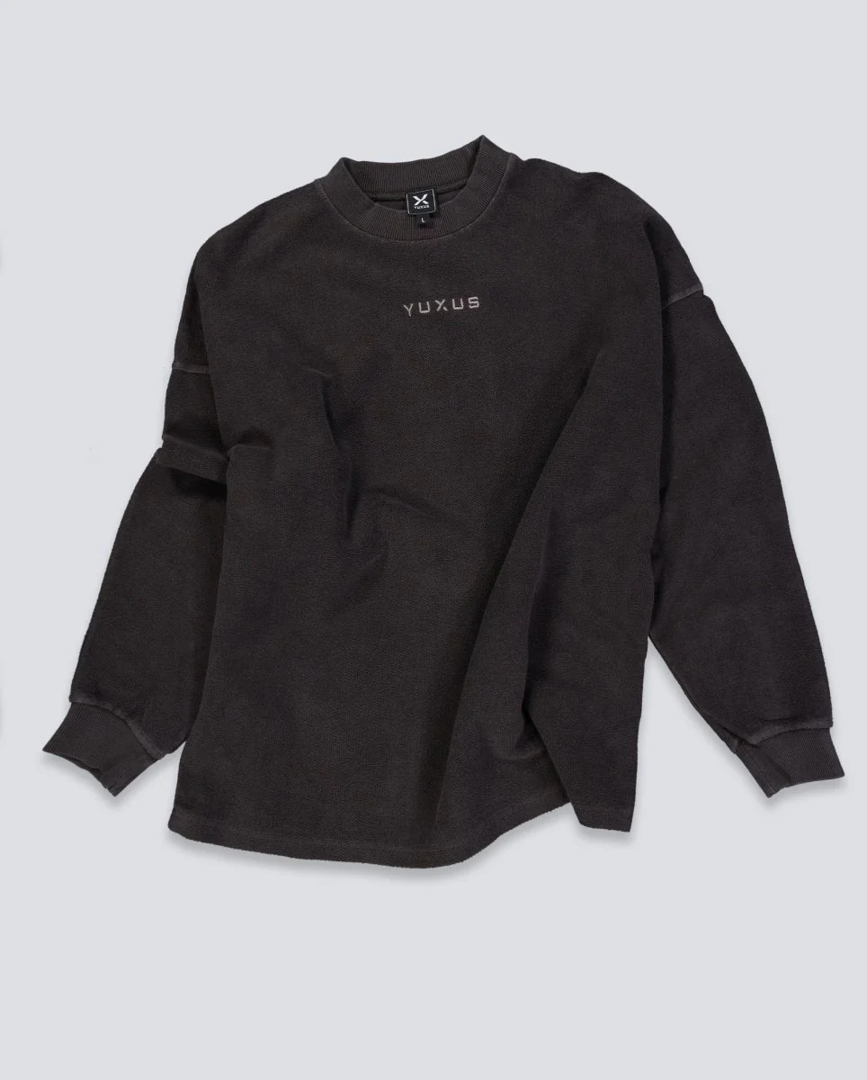 Sudadera Yuxus Cronos Reverse Gris Unisex - Image 2