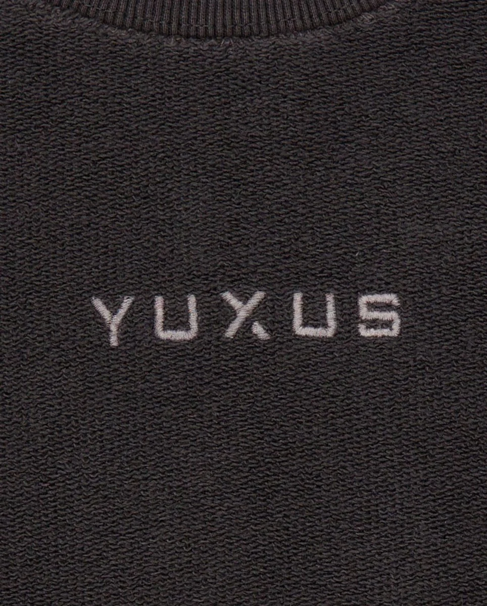Sudadera Yuxus Cronos Reverse Gris Unisex - Image 3