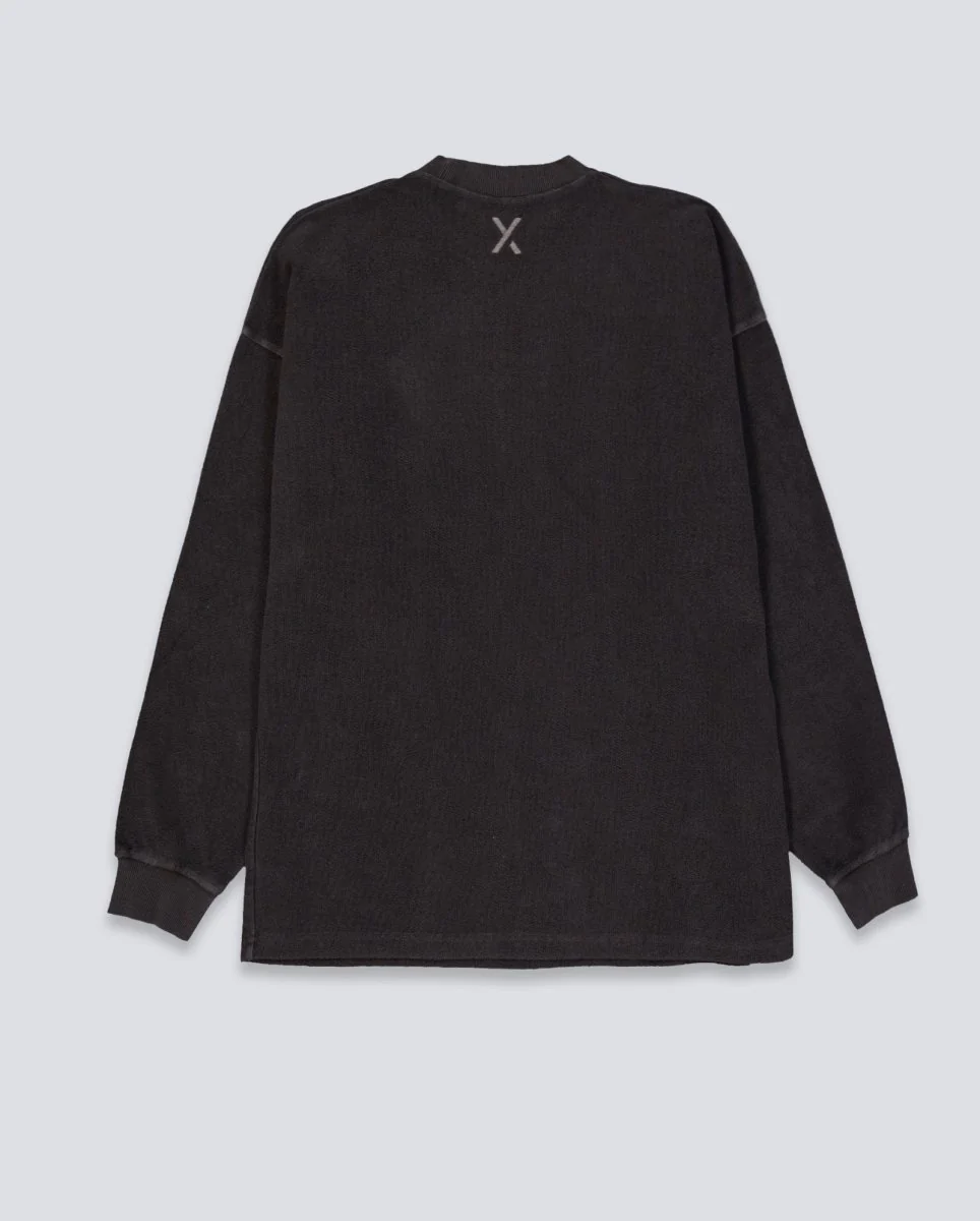 Sudadera Yuxus Cronos Reverse Gris Unisex - Image 4