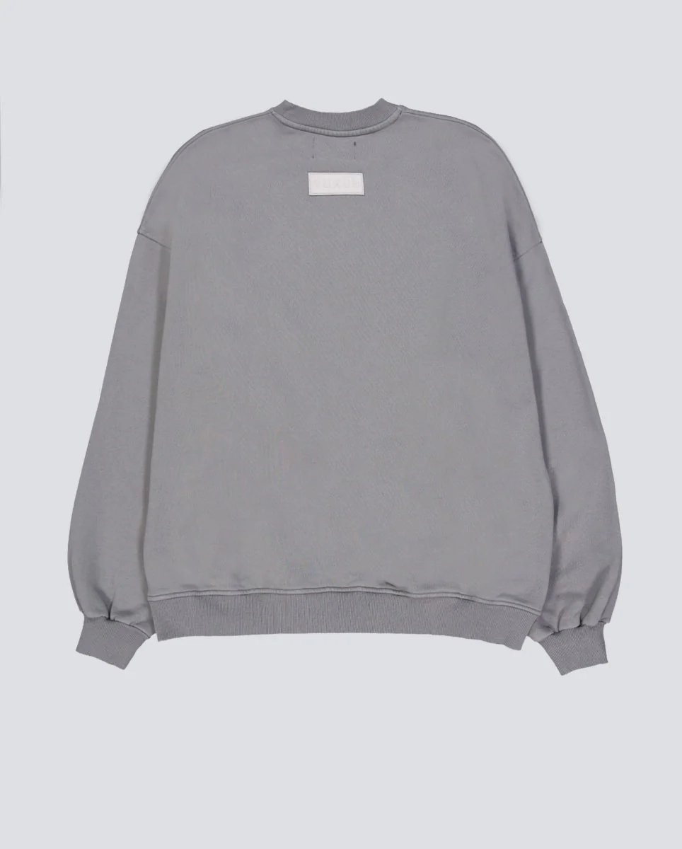 Sudadera Yuxus Grayscale Gris Unisex - Image 3