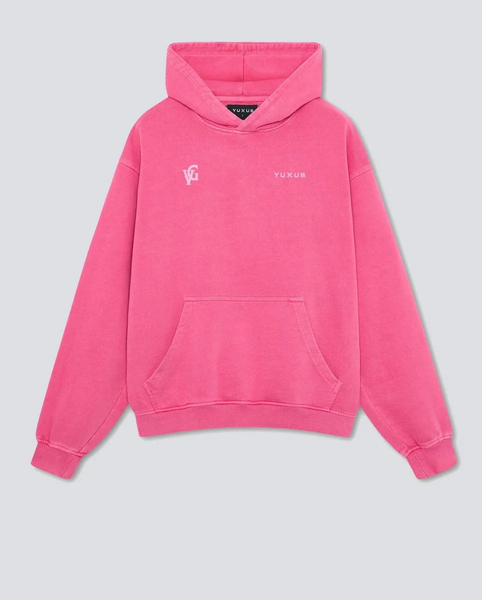 Sudadera Yuxus Magenta Vanguard Hoodie Rosa Unisex - Image 4