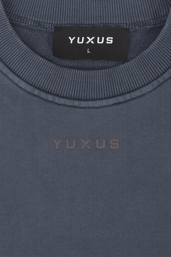 Sudadera Yuxus Wheel Vanguard Gris Unisex - Image 3