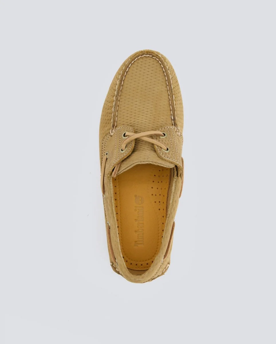 Timberland Crafted Boat Shoe Beige Hombre - Image 3