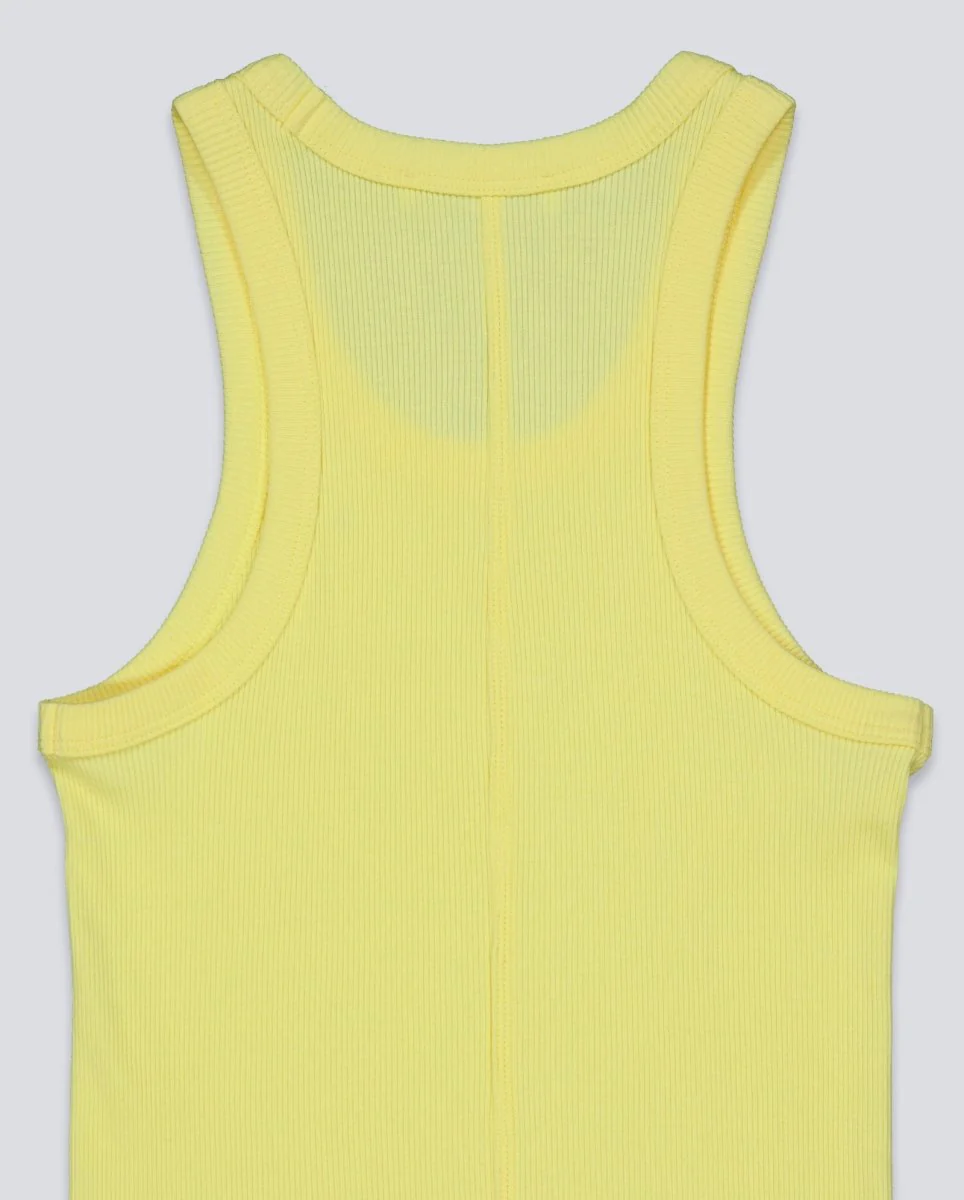 Top Lacoste Amarillo Mujer - Image 2