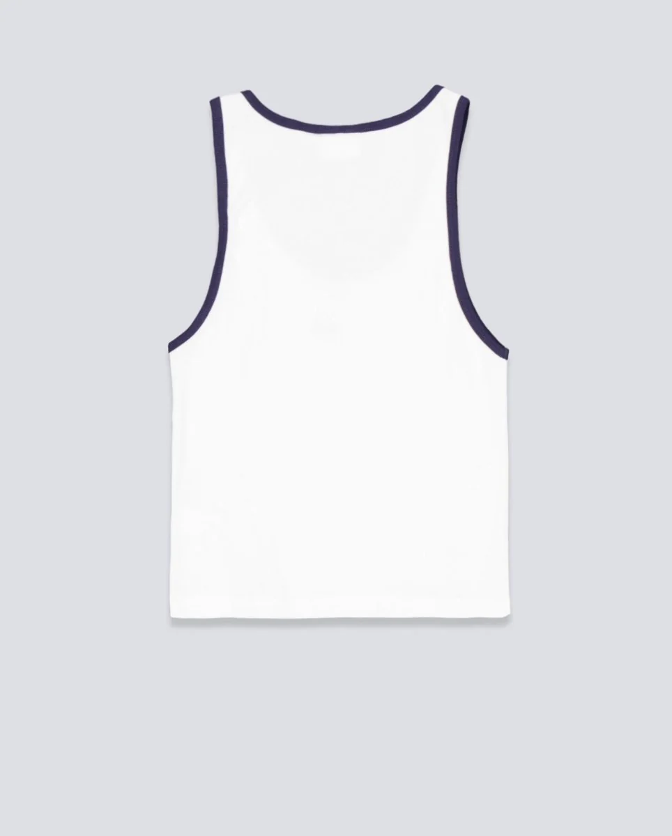 Top Tirantes Obey Loren Rib Blanco Mujer - Image 3