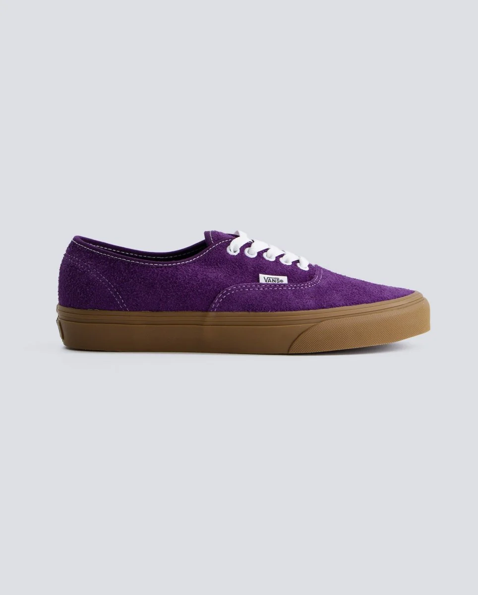 Vans Authentic Hairy Suede Morado Hombre