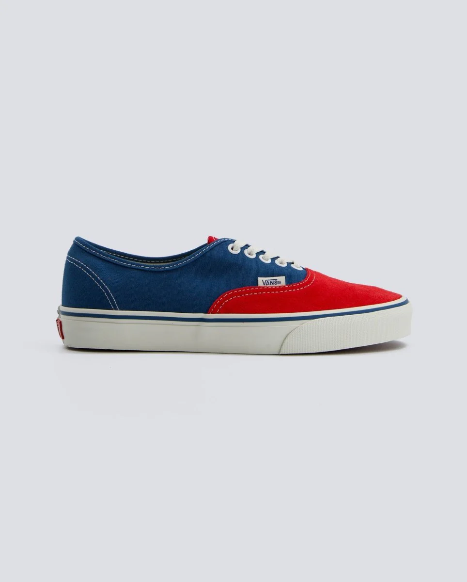 Vans Authentic Primary Check Rojo Hombre