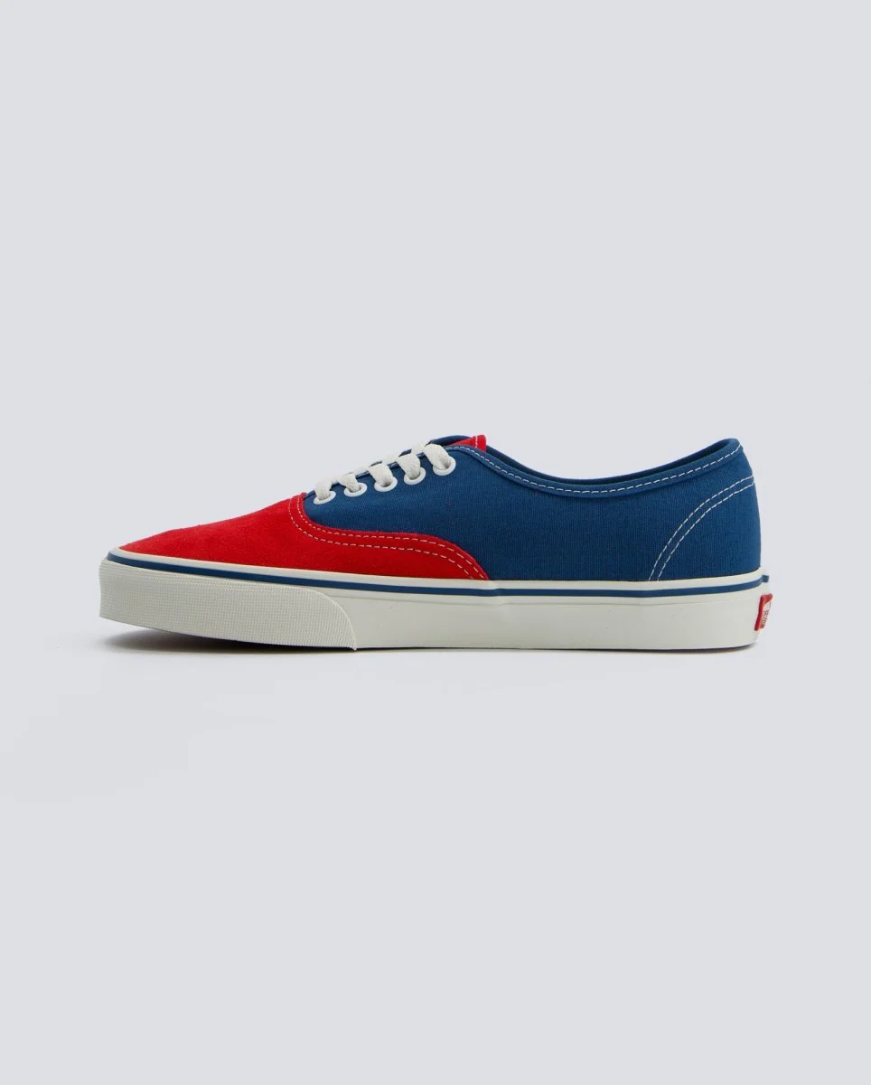 Vans Authentic Primary Check Rojo Hombre - Image 4