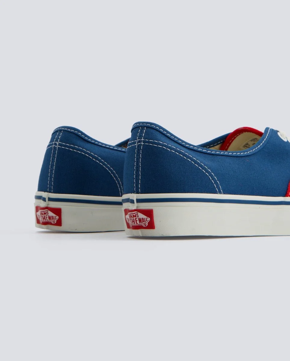 Vans Authentic Primary Check Rojo Hombre - Image 5