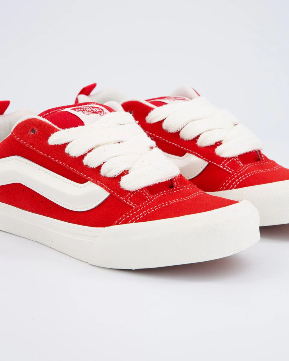 Vans Knu Skool Rojo Mujer - Image 2