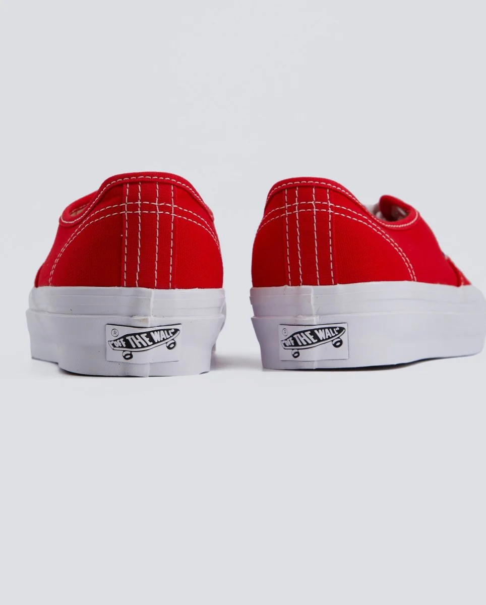 Vans LX Authentic 44 Racing Rojo Mujer - Image 5