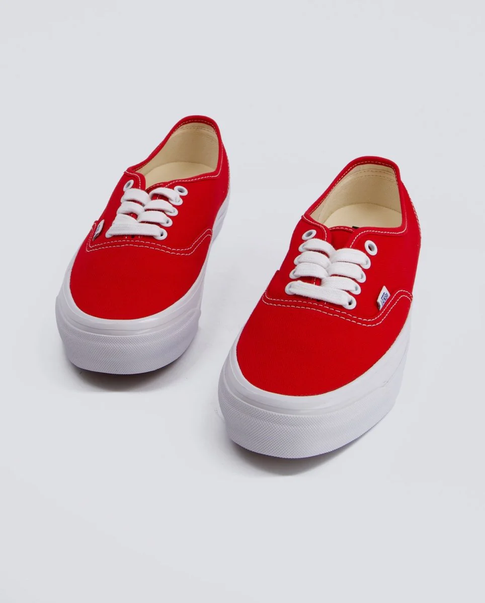 Vans LX Authentic 44 Racing Rojo Mujer - Image 6