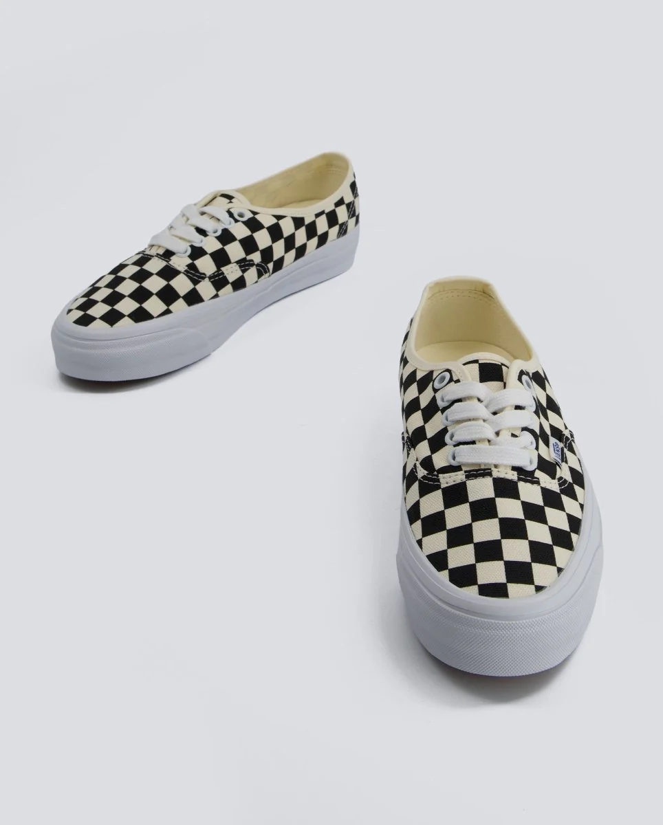 Vans LX Authentic Reissue 44 Blanco Y Negro Mujer - Image 3