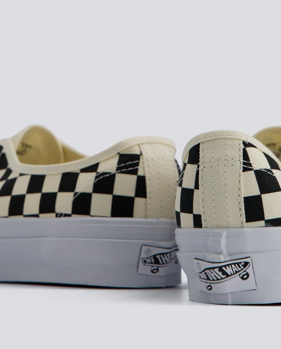 Vans LX Authentic Reissue 44 Blanco Y Negro Mujer - Image 6