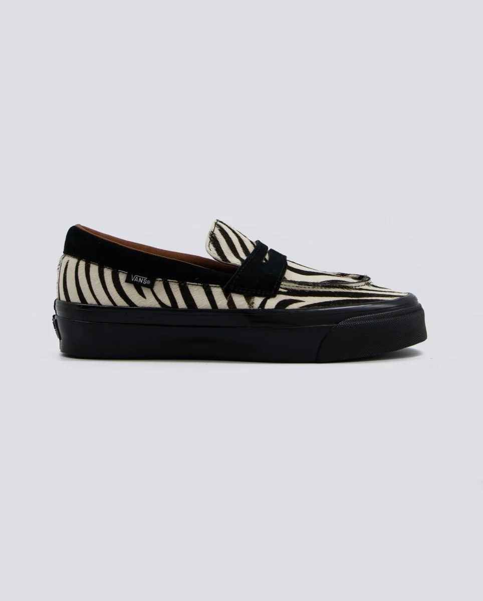 Vans LX Loafer 53 Pony Hair Cebra Mujer