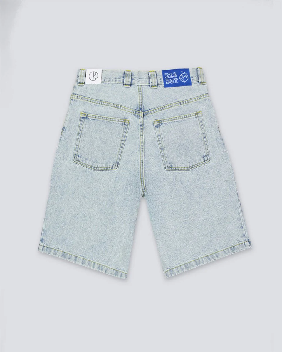 Pantalón Corto Polar Stake Co Big Boy Pants Mid Blue Hombre - Image 2
